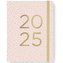 Filofax, plánovač Confetti 2025, A5, rose quartz