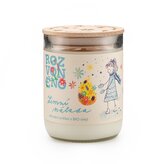 Rozvoněno Vonná svíčka - Zimní nálada 300 ml - s pomerančem, hřebíčkem a skořicí