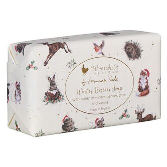 Wrendale Designs Vánoční mýdlo Winter Berries