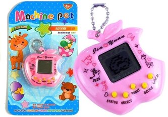Zwierzątko elektroniczne tamagotchi kultowe różowe Zwierzątko elektroniczne tamagotchi kultowe różowe