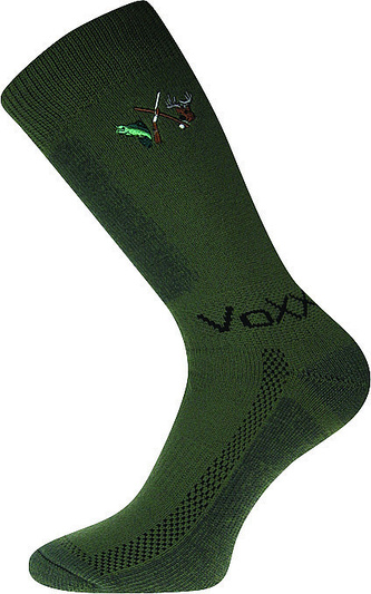 VoXX® ponožky Lander tmavě zelená 43-45 (29-30) 1 pár