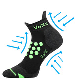VoXX® ponožky Sprinter černá 43-46 (29-31) 1 pár