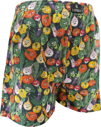 Lonka® trenýrky Karlos IMAGE zelenina 3XL 1 ks