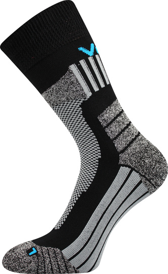 VoXX® ponožky Egoist L+P černá 43-46 (29-31) 1 pár