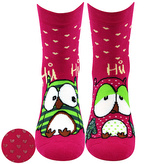 Boma® ponožky Pruhana ABS 12 magenta 39-42 (26-28) 3 páry
