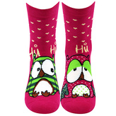 Boma® ponožky Pruhana 12 magenta 39-42 (26-28) 3 páry