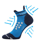 VoXX® ponožky Sprinter modrá 43-46 (29-31) 1 pár