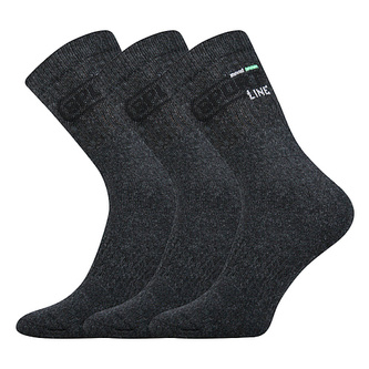 Boma® ponožky Spot 3pack tm.šedá 35-38 (23-25) 1 pack