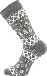 VoXX® ponožky Zimona šedá melé 39-42 (26-28) 1 pár