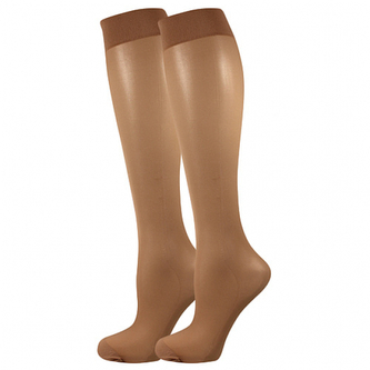 Lady B podkolenky RELAX knee-socks 20 DEN beige uni 6 párů