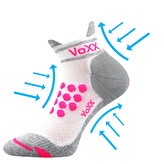 VoXX® ponožky Sprinter bílá 39-42 (26-28) 1 pár