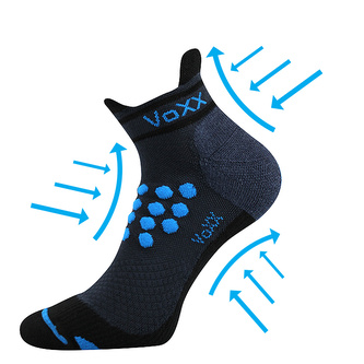 VoXX® ponožky Sprinter tm.modrá 35-38 (23-25) 1 pár