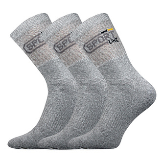 Boma® ponožky Spot 3pack sv.šedá 43-46 (29-31) 1 pack