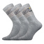 Boma® ponožky Spot 3pack sv.šedá 43-46 (29-31) 1 pack