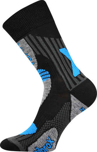 VoXX® ponožky Vision černá-modrá 35-38 (23-25) 1 pár
