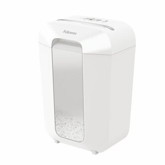 Skartovací stroj "Powershred LX70", bílá, křížový řez, 11 listů, FELLOWES 100017468