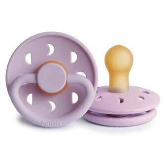 CUMLÍK FRIGG MOON PHASE SOFT LILAC, 0-6M, KAUČUK