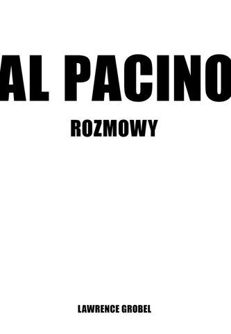 Al Pacino Rozmowy Al Pacino Rozmowy