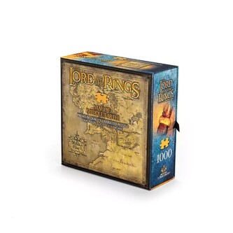 Puzzle Lord of the Rings - Middle Earth‘s Map, 1000 ks Puzzle Lord of the Rings - Middle Earth‘s Map, 1000 ks