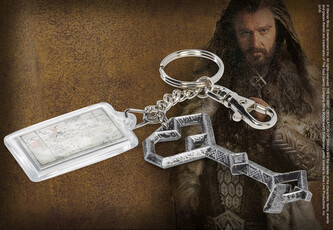 Klíčenka Hobit - Thorin’s Key + Map Of Middle Earth