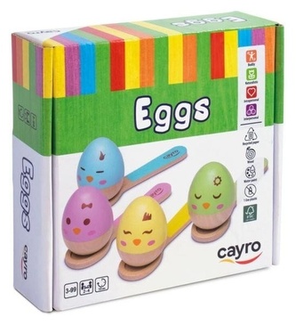 Eggs (Dřevěná vajíčka)
