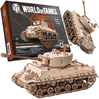 Puzzle Drewniane 3D - Sherman