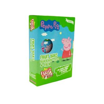Fruit Funk Schoolbar Prasátko Peppa borůvka váha 80g (4x20g)