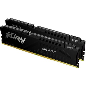 Kingston Fury Beast 32GB 4800MHz CL38 DDR5 DIMM (2x16) Black