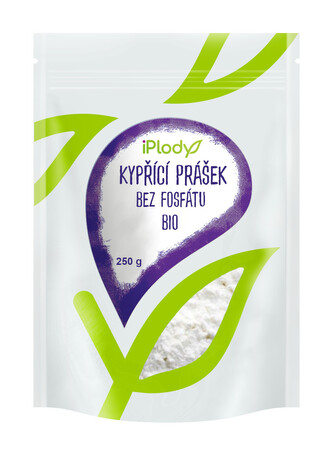 iPlody Kypřicí prášek bez fosfátu BIO 250g iPlody Kypřicí prášek bez fosfátu BIO 250g