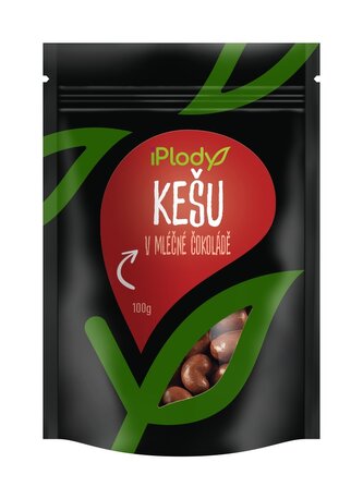 iPlody Kešu v mléčné čokoládě 100 g iPlody Kešu v mléčné čokoládě 100 g