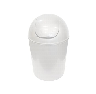 Koš odpad.OSKAR plast.7 l bílý