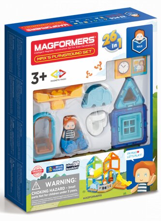 MAGFORMERS MINI Maxíkovo hřiště 33 dílků MAGFORMERS MINI Maxíkovo hřiště 33 dílků