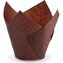 Tulipánový cukrářský košíček hnědý 50 x 85 mm 100ks - Wimex