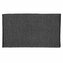 KELA Koupelnová předložka Miu směs bavlna/polyester granitově šedá 120,0x70,0x1,0cm KL-24735