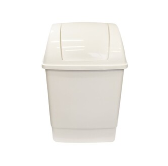 Koš odpad.KLIP plast.12 l bílý