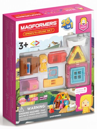 MAGFORMERS MINI Magdin domeček 33 dílků MAGFORMERS MINI Magdin domeček 33 dílků