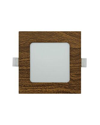 TR-149 LED panel 6W 504lm 4200K dekor dřevo - čtvercový vestavný Trixline