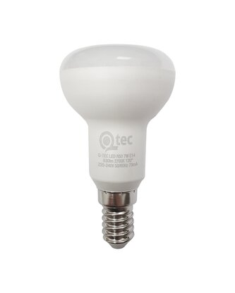 QTEC 7W LED E14 2700K R50