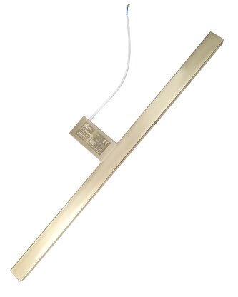 Q-307 LED 8W/640lm/4000K zrcadlové světlo 50cm - matné zlaté QTEC