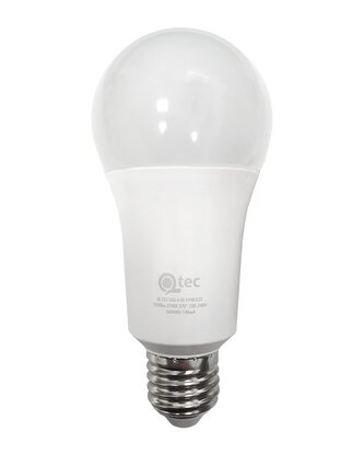 Qtec 19W LED žárovka E27 2700K A65