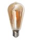 Dekorační LED žárovka - Gold FILAMENT 4W 440lm ST64 E27 teplá bílá Trixline