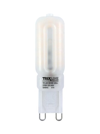 LED žárovka Trixline 3W G9 teplá bílá