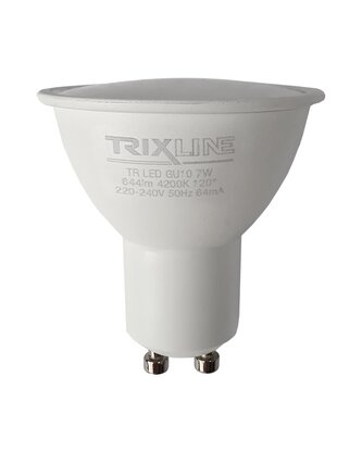 LED žárovka Trixline 7W 644lm GU10 neutrální bílá