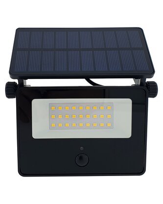 TR 385S LED Solární reflektor 5W 4200K s pohybovým senzorem Trixline
