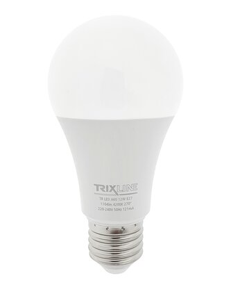 LED žárovka Trixline 12W 1104lm E27 A60 neutrální bílá