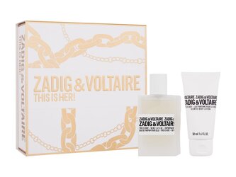 Zadig & Voltaire This is Her! parfémovaná voda 50 ml + tělové mléko 50 ml