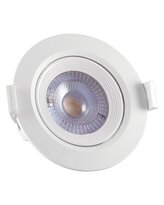 Bodové LED světlo 7W - kruhové TR 412 / 9451 neutrální bílá TRIXLINE