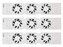 Ventilátor EMOS P56PR3 pod radiátor TRIO, bílý