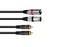 Kabel XC2-60 2x RCA - 2x XLR samec, 6 m