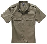 Košile Brandit US Hemd 1/2 - olivová, 3XL